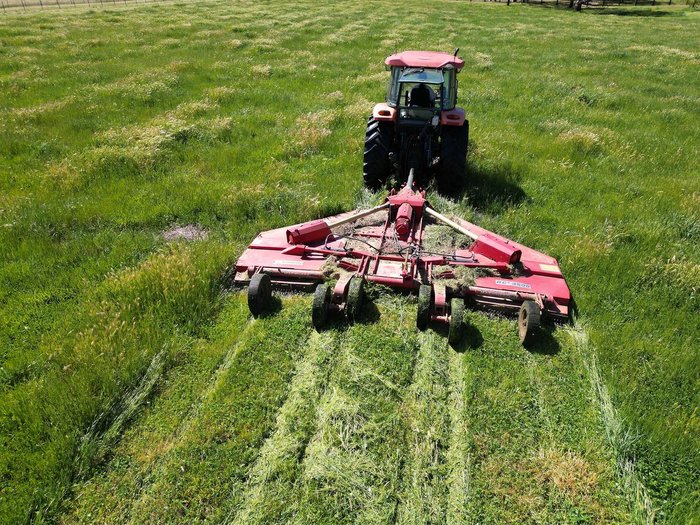 0 Tatu Rc2 4500 Heavy Duty Trailing Folding Slasher RED