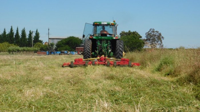 0 Tatu Rc2 4500 Heavy Duty Trailing Folding Slasher RED