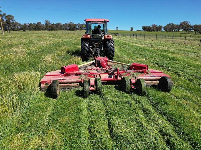 0 Tatu Rc2 4500 Heavy Duty Trailing Folding Slasher RED