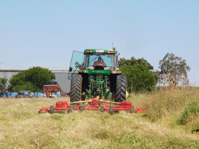 0 Tatu Rc2 4500 Heavy Duty Trailing Folding Slasher RED