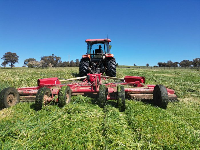 0 Tatu Rc2 4500 Heavy Duty Trailing Folding Slasher RED