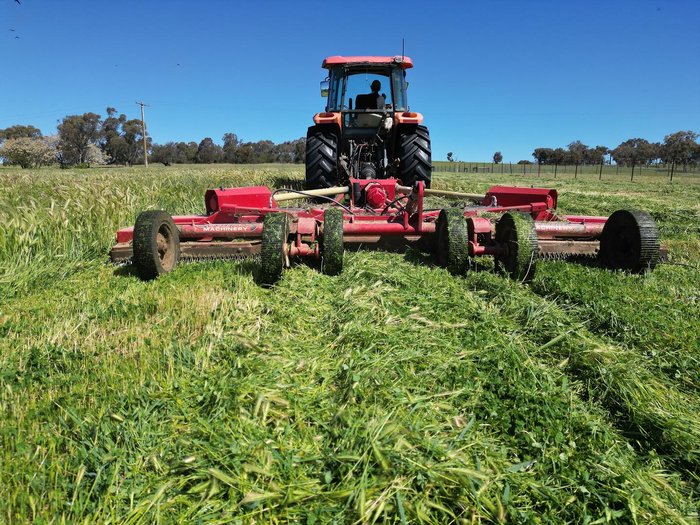 0 Tatu Rc2 4500 Heavy Duty Trailing Folding Slasher RED