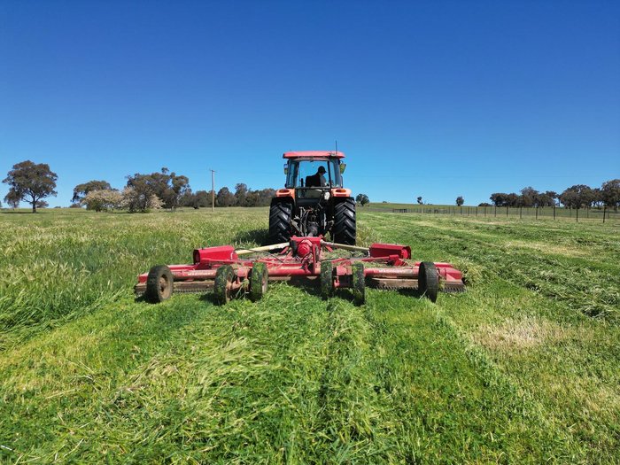 0 Tatu Rc2 4500 Heavy Duty Trailing Folding Slasher RED
