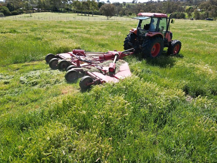 0 Tatu Rc2 4500 Heavy Duty Trailing Folding Slasher RED