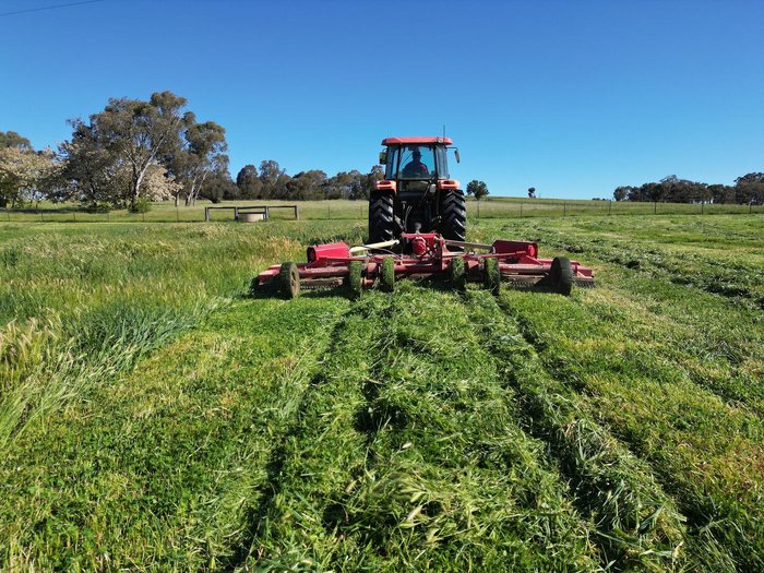 0 Tatu Rc2 4500 Heavy Duty Trailing Folding Slasher RED