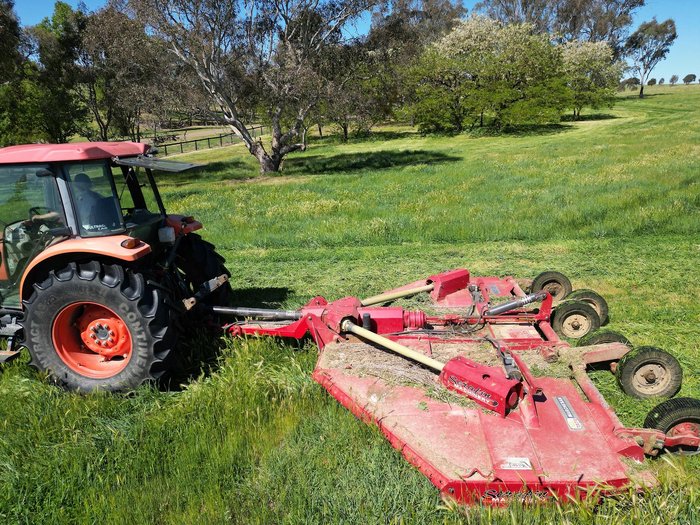 0 Tatu Rc2 4500 Heavy Duty Trailing Folding Slasher RED