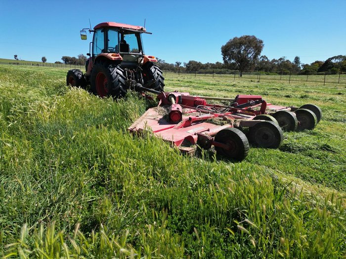 0 Tatu Rc2 4500 Heavy Duty Trailing Folding Slasher RED