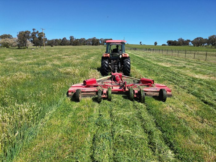 0 Tatu Rc2 4500 Heavy Duty Trailing Folding Slasher RED