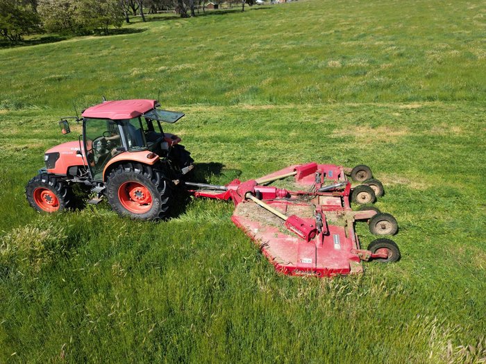 0 Tatu Rc2 4500 Heavy Duty Trailing Folding Slasher RED