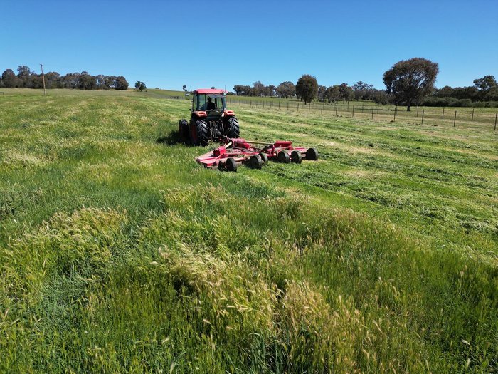 0 Tatu Rc2 4500 Heavy Duty Trailing Folding Slasher RED
