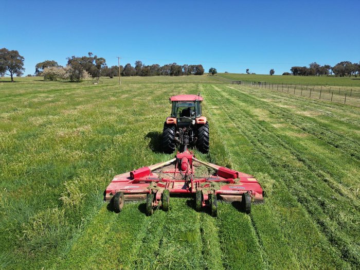 0 Tatu Rc2 4500 Heavy Duty Trailing Folding Slasher RED