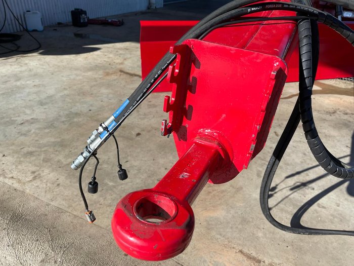 0 Tatu Lta 5000S Rear Scraper Pull Type New RED