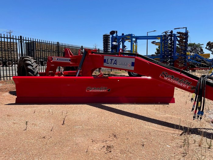 0 Tatu Lta 5000S Rear Scraper Pull Type New RED