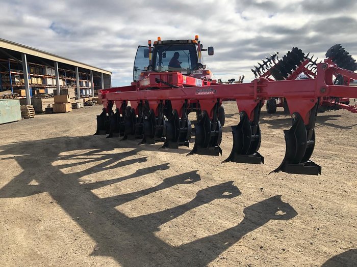 0 Tatu Aarp 8 Blade Reversable Moldboard Plough New RED