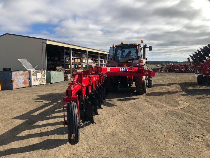 0 Tatu Aarp 8 Blade Reversable Moldboard Plough New RED