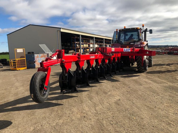 0 Tatu Aarp 8 Blade Reversable Moldboard Plough New RED