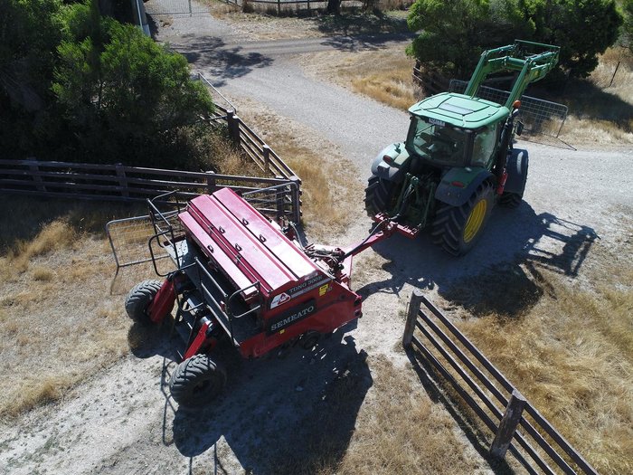 0 Semeato Tdng 300E Double Disc Seeder New - In Stock Now RED