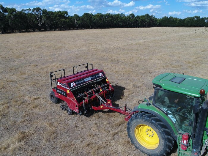0 Semeato Tdng 300E Double Disc Seeder New - In Stock Now RED