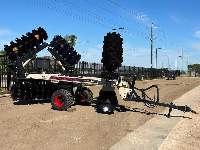 0 Baldan Cri-A 44 Plate Offset Disc Plough New