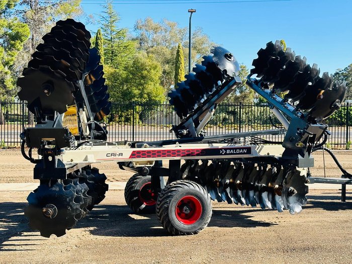 Baldan Cri-A 44 Plate Offset Disc Plough New