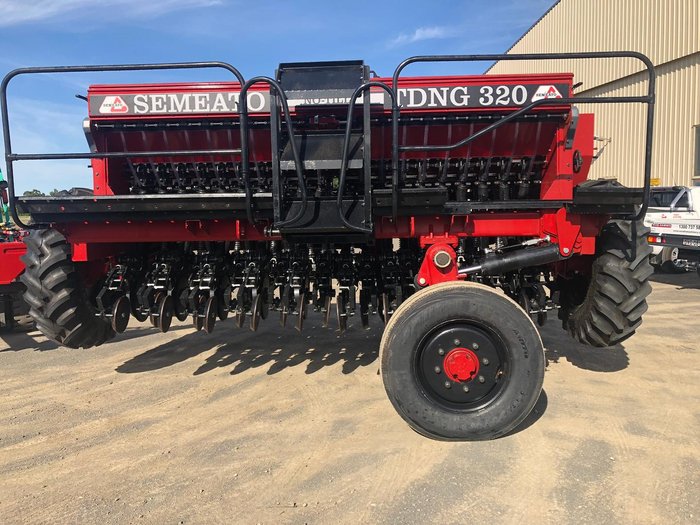 0 Semeato Tdng 320 Double Disc Seeder New RED