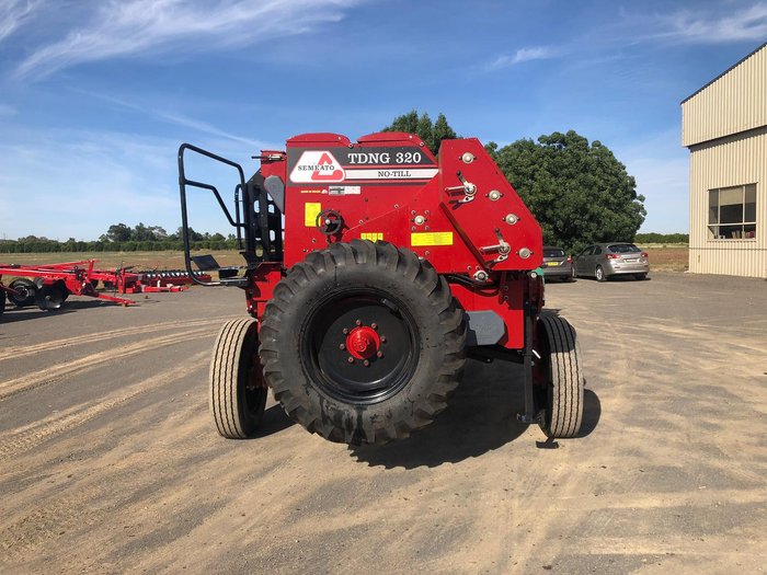 0 Semeato Tdng 320 Double Disc Seeder New RED