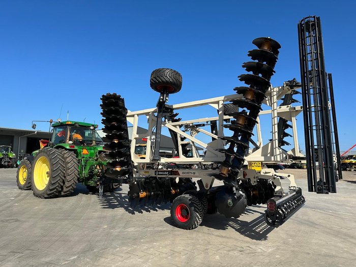 Baldan Gcrti Super 70 Plate Tandem Offset Disc Plough (9.3M) New