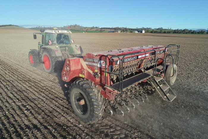 0 Semeato Tdng 420 Double Disc Seeder New - In Stock Now RED