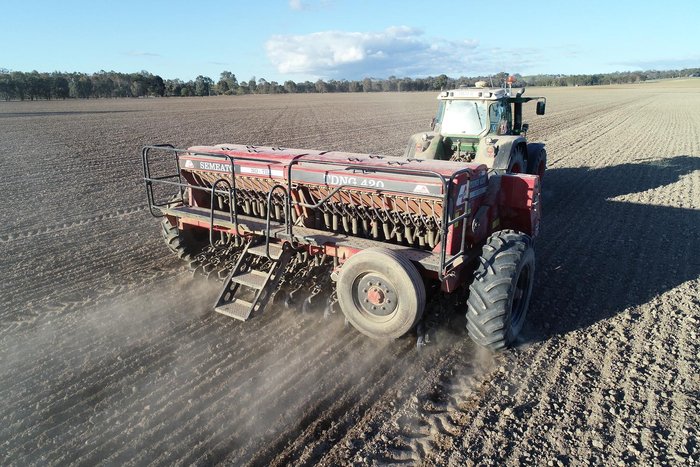 0 Semeato Tdng 420 Double Disc Seeder New - In Stock Now RED