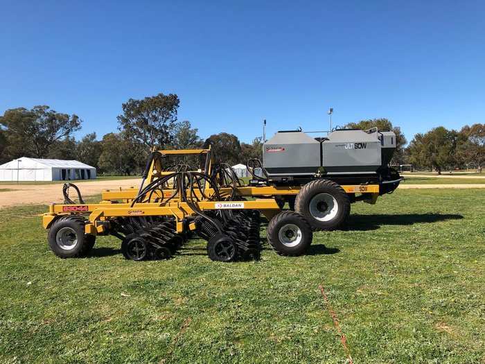 0 SERAFIN ULTISOW S9/S30 SINGLE DISC AIR SEEDER NEW YELLOW