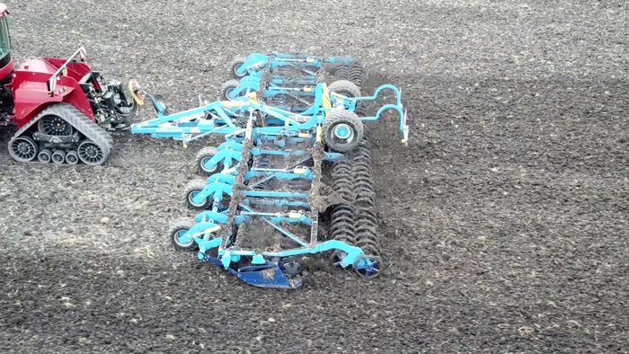 0 Farmet Softer Pro 1250 Trailed Speed Disc New BLUE
