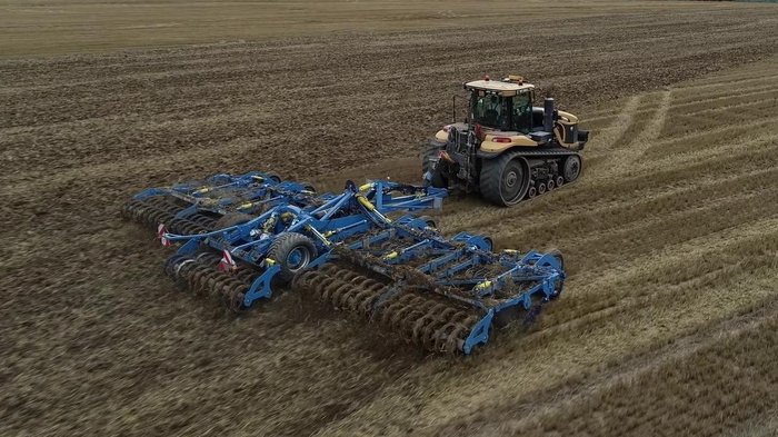 0 Farmet Softer Pro 1250 Trailed Speed Disc New BLUE