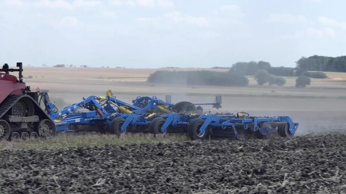 0 Farmet Softer Pro 1250 Trailed Speed Disc New BLUE