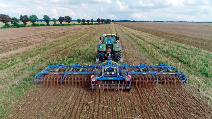 0 Farmet Softer Pro 1250 Trailed Speed Disc New BLUE