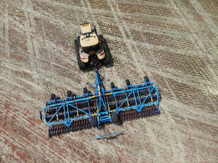 0 Farmet Softer Pro 1250 Trailed Speed Disc New BLUE