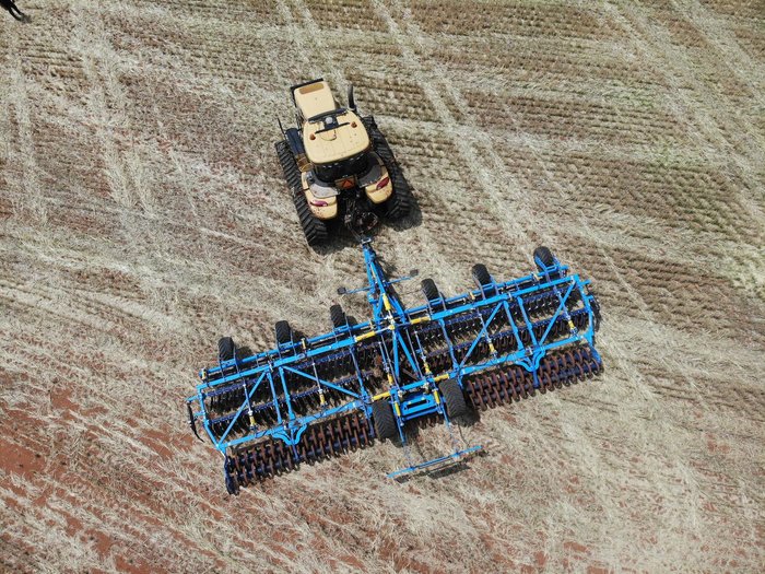 0 Farmet Softer Pro 1250 Trailed Speed Disc New BLUE