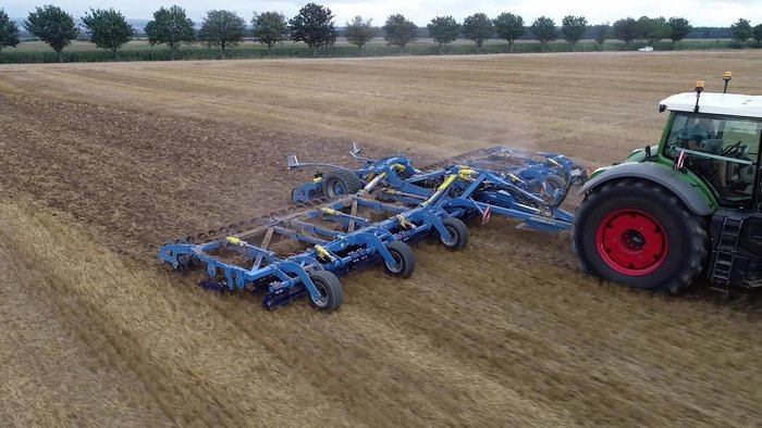 0 Farmet Softer Pro 1250 Trailed Speed Disc New BLUE