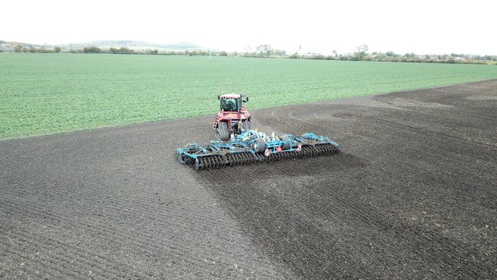 0 Farmet Softer Pro 1250 Trailed Speed Disc New BLUE