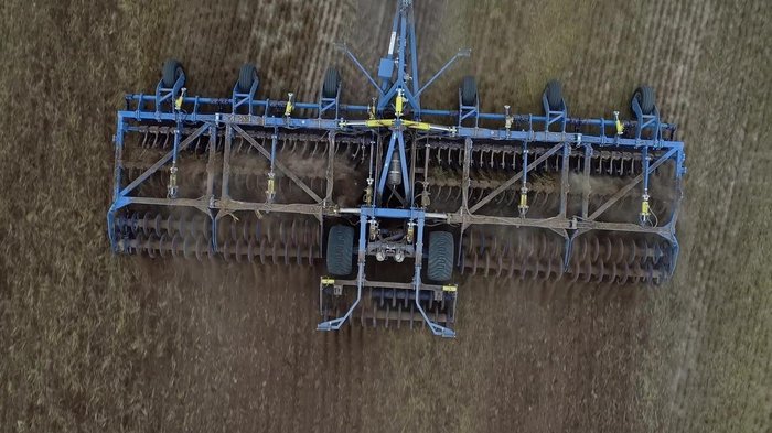 0 Farmet Softer Pro 1250 Trailed Speed Disc New BLUE