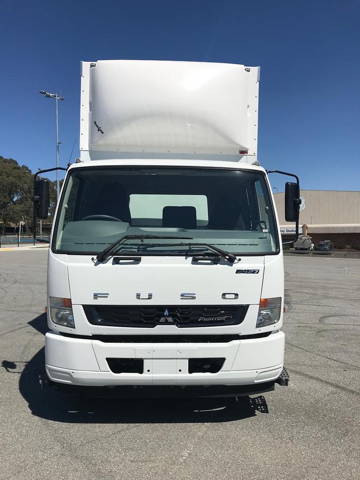 2024 Fuso Fighter 2427 Xxlwb Auto 14 Pallet Curtain Sider FIGHTER 2427 White