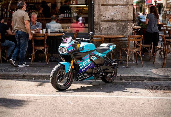 2023 CFMOTO XO PAPIO RACER Fiery Red