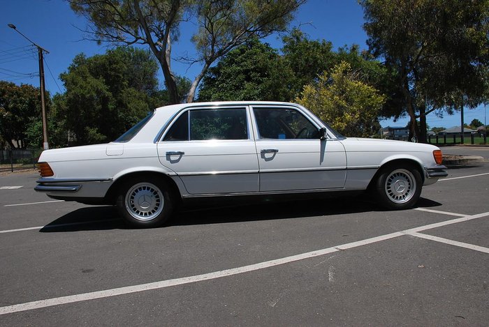 1979 Mercedes-Benz 280SEL W116 White