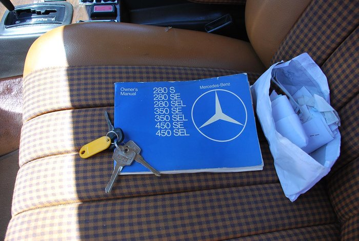 1979 Mercedes-Benz 280SEL W116 White
