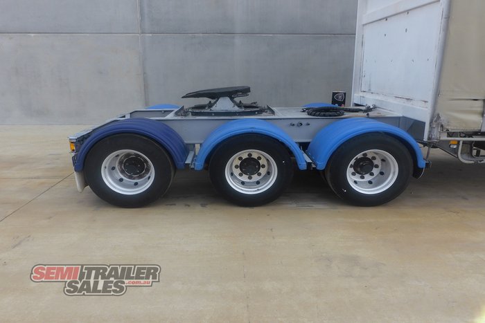 2007 Maxitrans 12 Pallet Dropdeck Curtainsider A Trailer with Mezz