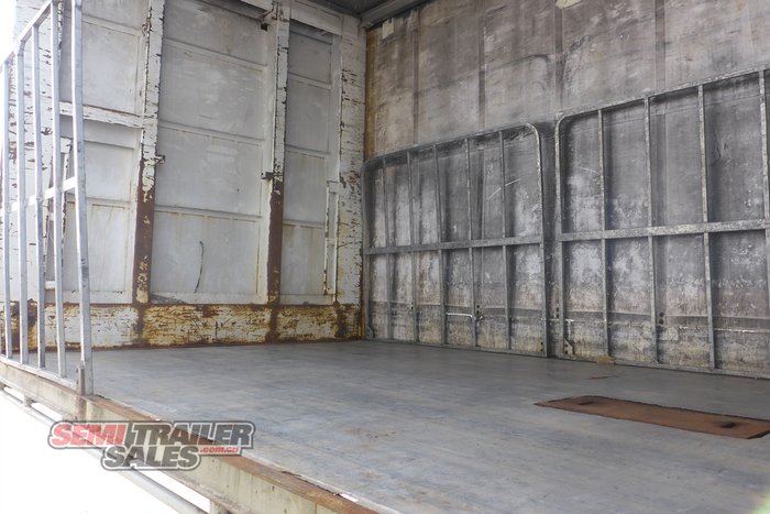 2007 Maxitrans 12 Pallet Dropdeck Curtainsider A Trailer with Mezz