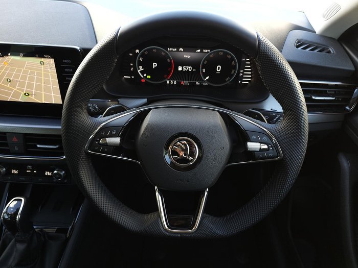 2023 SKODA Scala 110TSI Signature NW MY23.5 Moon White
