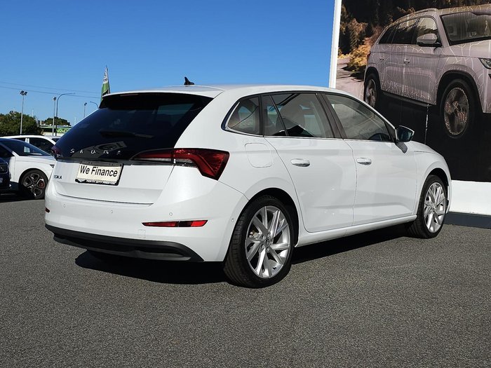 2023 SKODA Scala 110TSI Signature NW MY23.5 Moon White