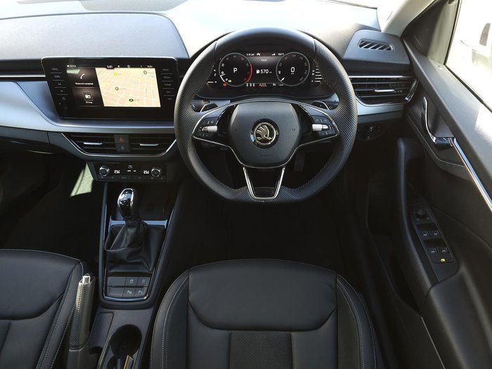 2023 SKODA Scala 110TSI Signature NW MY23.5 Moon White