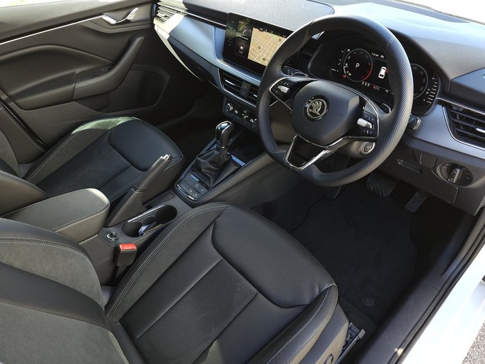 2023 SKODA Scala 110TSI Signature NW MY23.5 Moon White