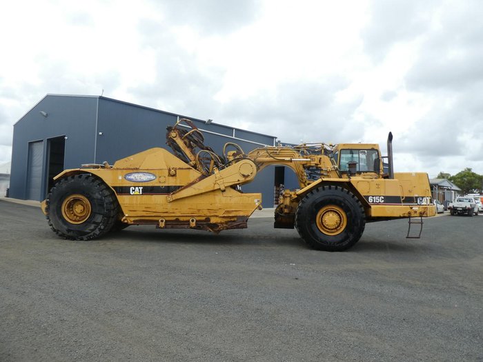 1996 Caterpillar 615C Series 2 YELLOW